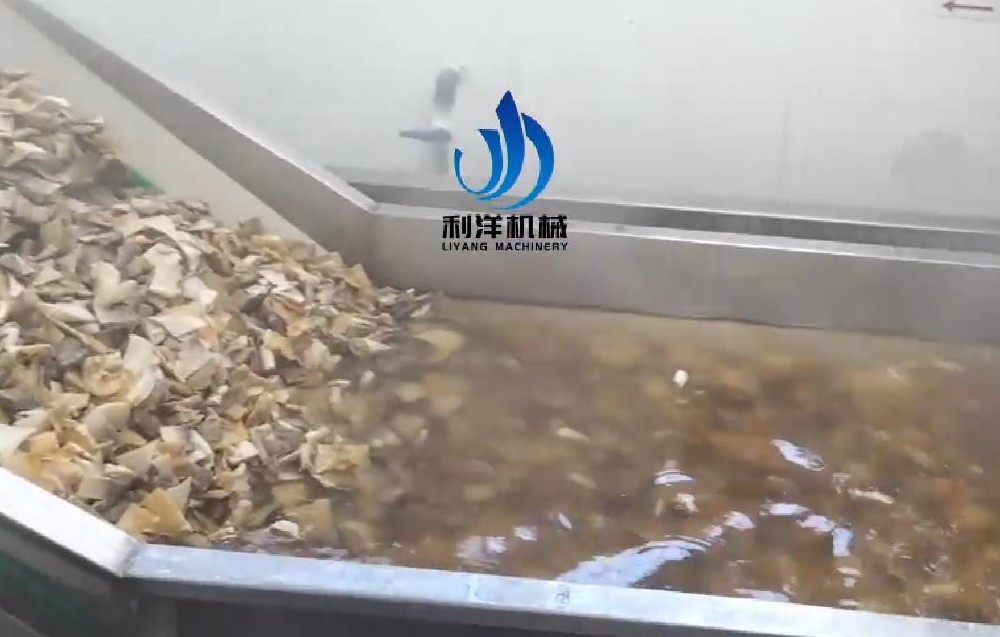 刀魚段油炸流水線